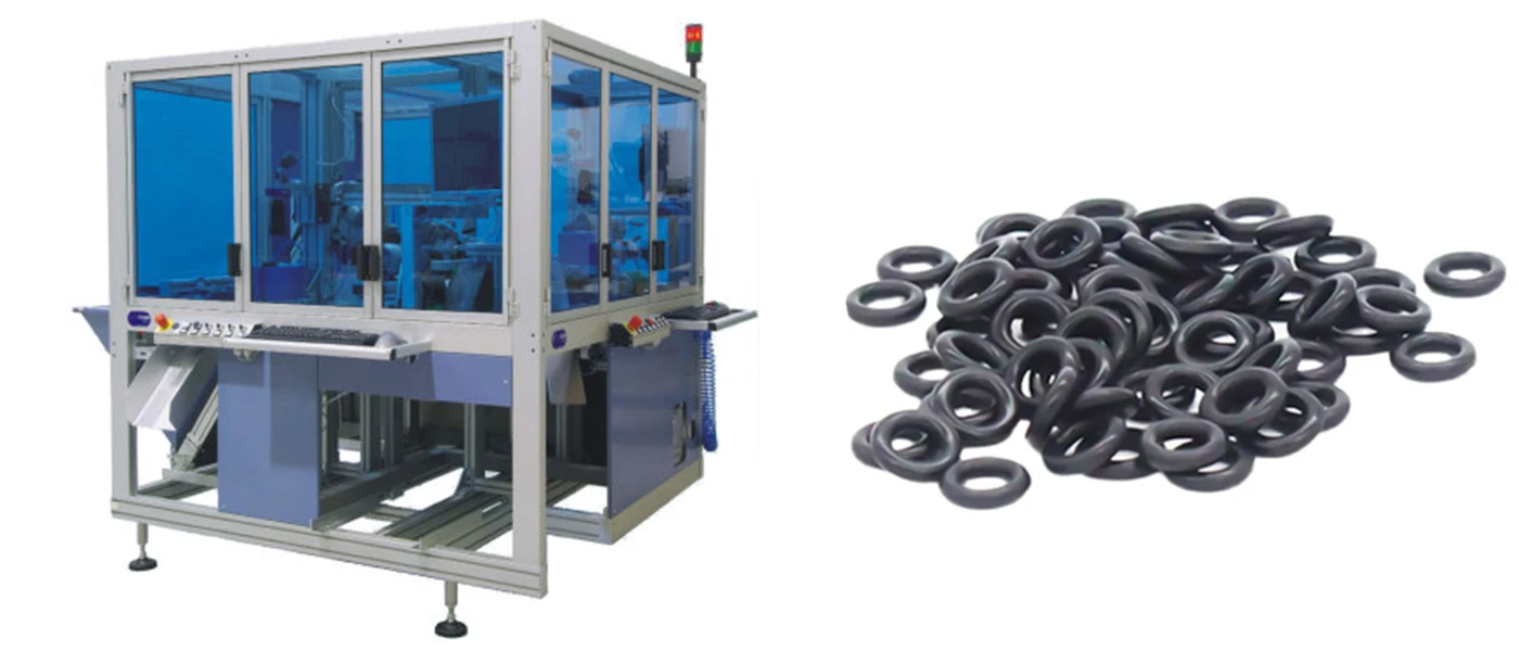 Rubber optical inspection technology