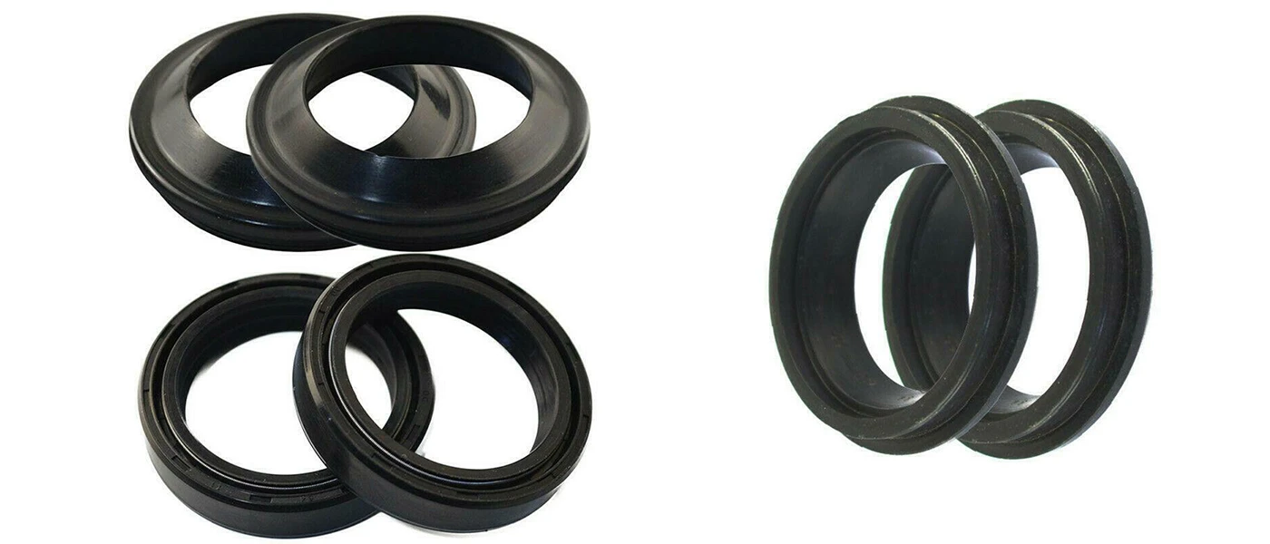 Set Front Fork Damper Shock Dust Seal